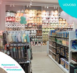 Yoyoso ha inaugurado recientemente su primera tienda en el Perú.