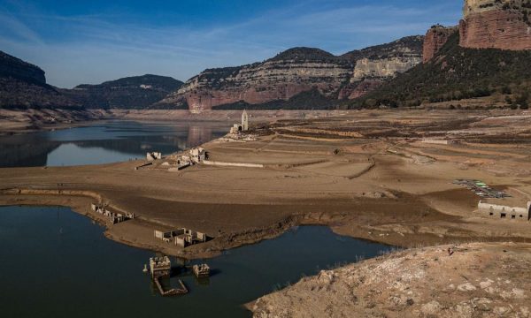 Imagen del pantano de Sau, en Cataluña.