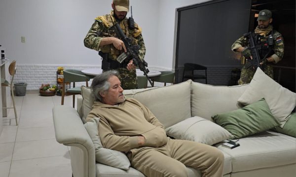 Captura de Hernán Bermúdez Requena, alias “El Abuelo”, realizada por la Senad en Mariano Roque Alonso.