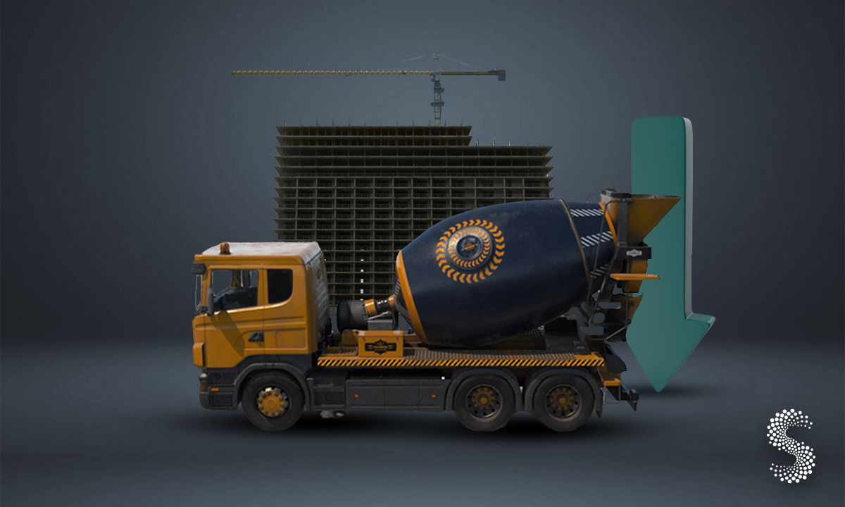 Construcción en caída