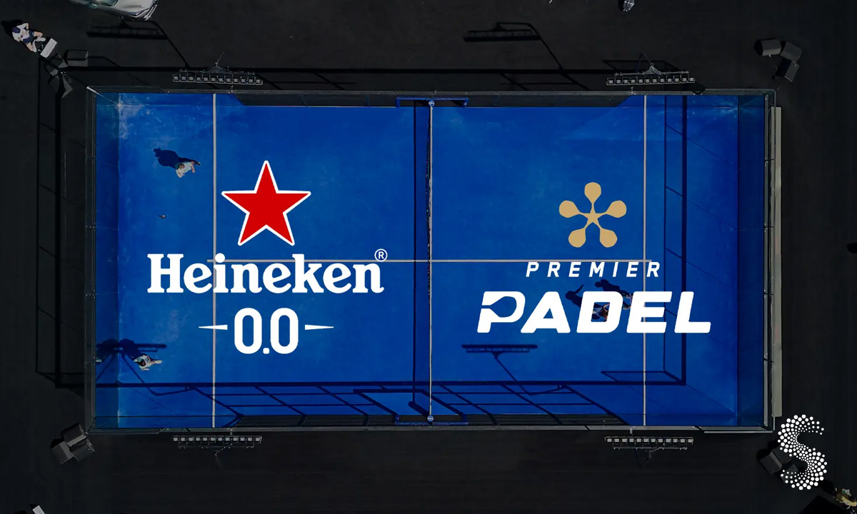 Heineken 0.0 firma una alianza global con Premier Padel.